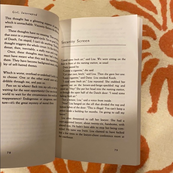 Girl, Interrupted Memoir Book - Picture 3 of 5